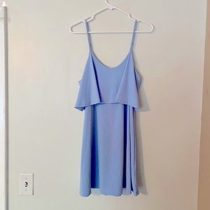 Express periwinkle dress